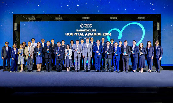กรุงเทพประกันชีวิต จัดพิธีมอบรางวัล Bangkok Life Hospital Awards 2024 ประกาศเกียรติคุณโรงพยาบาลพันธมิตร