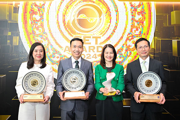 กสิกรไทยครอง 4 รางวัลใหญ่ จาก SET Awards 2024