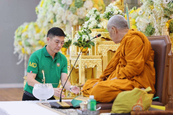 ธ.ก.ส. จัดกิจกรรมฟังธรรมเทศนา และร่วมทำบุญตักบาตร ในโอกาสครบรอบวันสถาปนา 59 ปี ธ.ก.ส. 1 พฤศจิกายน 2567
