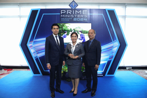 วิริยะประกันภัย คว้า ‘รางวัลตัวแทนประกันวินาศภัยคุณภาพดีเด่น’ จากเวที Prime Minister’s Insurance Awards 2024 โดย สำนักงานคปภ.