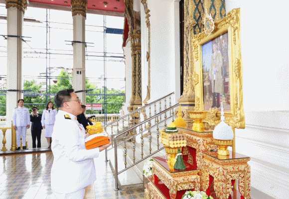 ธ.ก.ส. จัดพิธีถวายผ้าพระกฐินพระราชทาน ประจำปี 2567 ณ วัดสัมพันธวงศาราม วรวิหาร กรุงเทพฯ
