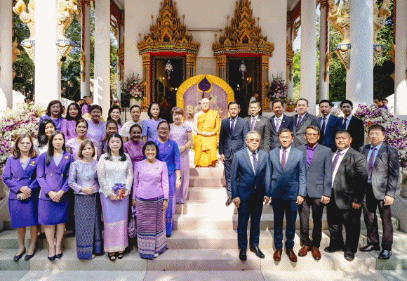 กลุ่มเอสซีบี เอกซ์สืบทอดทำนุบำรุงพระพุทธศาสนา จัดพิธีถวายผ้ากฐิน ประจำปี 2567 ณ วัดอุทกเขปสีมาราม จ.ชลบุรี