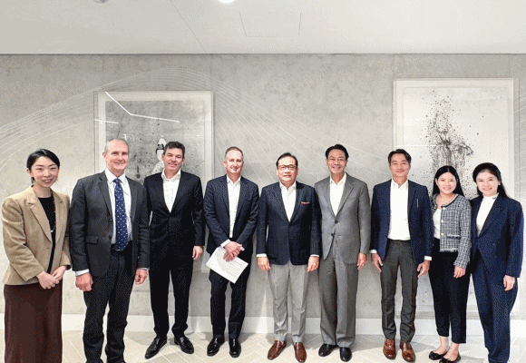 EXIM BANK พบปะหารือธนาคารออสเตรเลีย แอนด์ นิวซีแลนด์ แบงกิ้ง กรุ๊ป ลิมิเต็ด