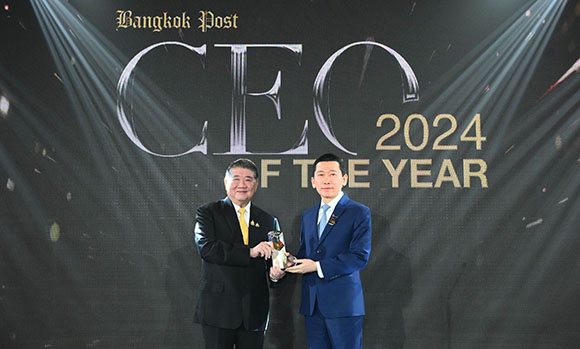 CEO ไทยออยล์ คว้ารางวัล CEO of the Year 2024 in Transformation Excellence