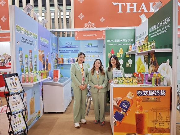 ไทย โคโคนัท ‘COCOCO’ บุกแดนมังกร ร่วมงานระดับโลก FHC SHANGHAI 2024 แสดงสินค้าอาหาร