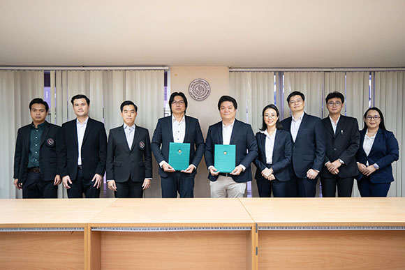 STECH ลงนาม MOU ความร่วมมือทางวิชาการกับคณะวิศวกรรมศาสตร์ มหาวิทยาลัยเกษตรศาสตร์