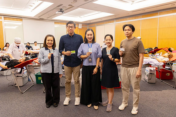กรุงเทพประกันภัยจัดกิจกรรมบริจาคโลหิตให้แก่สภากาชาดไทยอย่างต่อเนื่อง