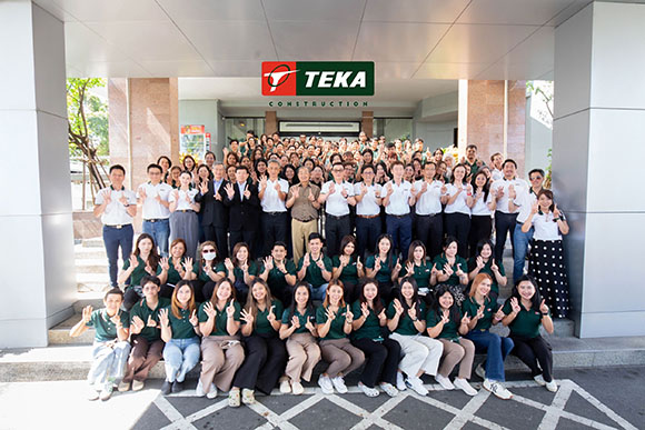 TEKA ทำบุญครบรอบ 41 ปี พร้อมจัดประชุม ‘Mini Town Hall 2025’ มุ่งมั่นสู่การเป็นบริษัทรับเหมาก่อสร้างชั้นนำของประเทศไทย