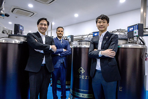 ‘เมดีซ กรุ๊ป’ เปิดบ้านต้อนรับ CEO Bitkub และ ผบห. Frost & Sullivan