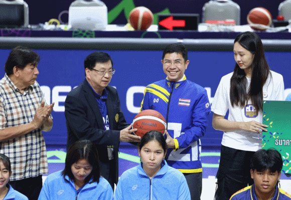 ผู้จัดการ ธ.ก.ส. ร่วมส่งกำลังใจบาสเกตบอลชายทีมชาติไทย รายการ FIBA Asia Cup 2025 Qualifiers - Window 3