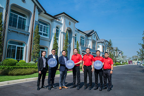 เอสซีจี ร่วมกับ Frasers Property คว้ามาตรฐาน LEED for Homes ประเภท Single Family ระดับ GOLD ที่แรกในอาเซียน ในโครงการ THE GRAND Riverfront Ratchapruek - Rama 5