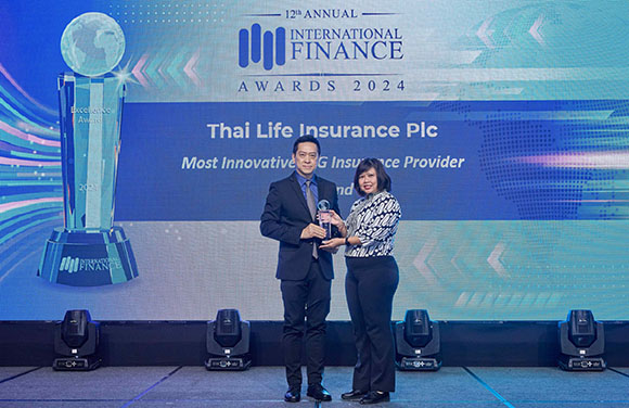 ไทยประกันชีวิต คว้ารางวัล ‘Most Innovative ESG Insurance Provider 2024’