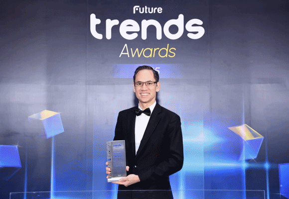 เพราะ ESG ไม่ใช่แค่เทรนด์ แต่คืออนาคต Future Trends Awards 2025 มอบรางวัล ‘The Best of ESG’ แก่ บี.กริม เพาเวอร์ ในฐานะองค์กรต้นแบบด้านความยั่งยืน