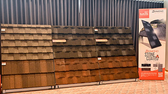 ‘ตราเพชร’ เปิดตัวหลังคาเหล็กเคลือบผิวด้วยหินจากธรรมชาติ DIAMOND STONE COATED METAL ROOF