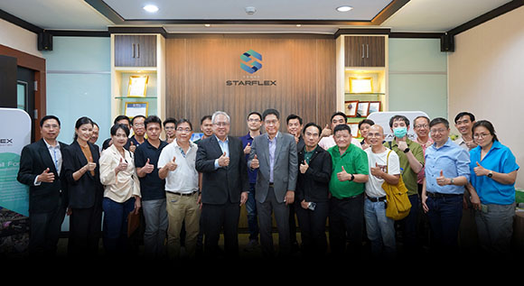SFLEX เปิดบ้านต้อนรับกลุ่มสมาคมนักลงทุนประเทศไทย (IAT) เยี่ยมชมกิจการ