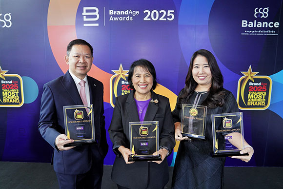 ไทยพาณิชย์คว้า 4 รางวัลสุดยอดองค์กรและแบรนด์น่าเชื่อถือจาก BrandAge Awards 2025 ตอกย้ำนำยุทธิวิธี AI First Bank ตอบโจทย์ผู้บริโภคทุกกลุ่ม