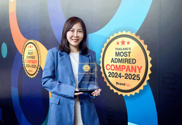 ไทยประกันชีวิต คว้ารางวัลต้นแบบสุดยอดแห่งปี ‘Thailand's Most Admired Company’