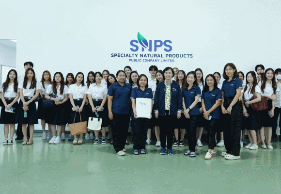 SNPS ต้อนรับนิสิตจุฬาฯ ถ่ายทอดองค์ความรู้ ‘นวัตกรรมสมุนไพรเพื่อสุขภาพที่ยั่งยืน’