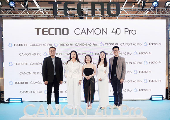 Synnex Thailand ร่วมเปิดตัว TECNO CAMON 40 PRO สมาร์ทโฟนรุ่นใหม่ที่ผสานนวัตกรรมและแรงบันดาลใจไว้อย่างลงตัว ณ ศูนย์การค้า Emsphere
