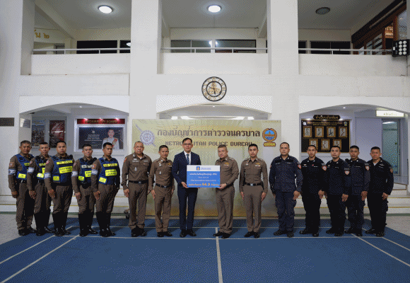 วิริยะประกันภัย ส่งมอบประกันภัย PA ทุนประกัน 54.3 ล้าน เสริมศักยภาพตำรวจจราจรโครงการพระราชดำริ