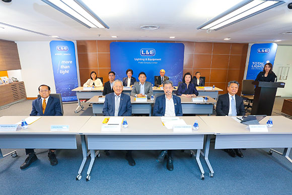 L&E จัดประชุมสามัญผู้ถือหุ้นประจำปี 2568 ผถห. ไฟเขียวทุกวาระ พร้อมแจกปันผล 0.05 บาท/หุ้น