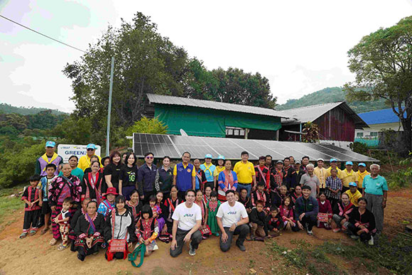 AIS – GULF – สวพส. สานต่อ Green Energy Green Network for THAIs ปีที่ 2 ยกระดับคุณภาพชีวิตชุมชนห่างไกล
