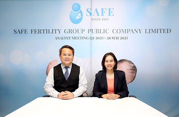 SAFE ส่งสัญญาณบวก! ดีมานด์เก็บไข่-ฝังตัวอ่อนพุ่ง รับเทรนด์มีบุตรปีมะเมีย
