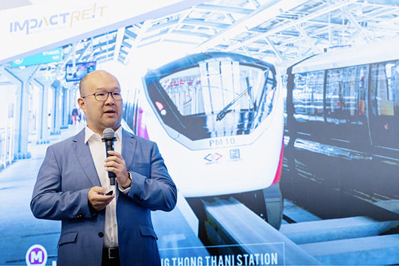 IMPACT GROWTH REIT เปิดมุมมอง ‘รถไฟฟ้าสายสีชมพู’ เสริมศักยภาพไมซ์ มองโอกาสลงทุนสินทรัพย์ใหม่เพิ่ม