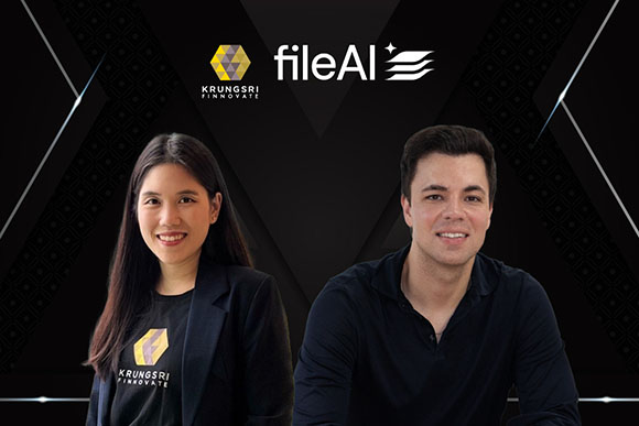 กรุงศรี ฟินโนเวต ประกาศลงทุนใน fileAI ผู้นำด้านระบบทำงานอัตโนมัติด้วย AI มุ่งสร้างการเปลี่ยนผ่านสู่องค์กรอัจฉริยะในเอเชียแปซิฟิก