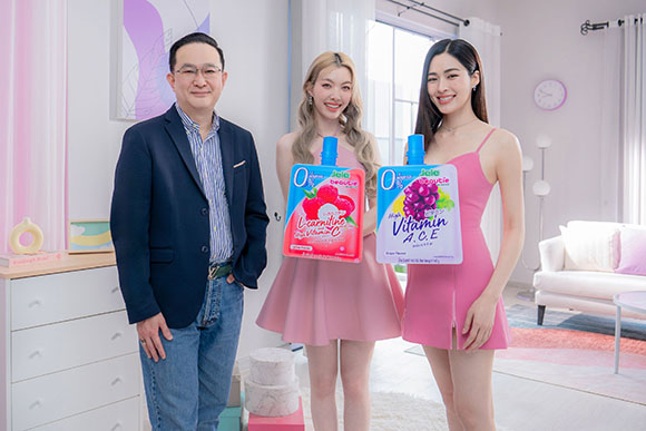 SNNP เสิร์ฟความสดชื่น! ‘เจเล่ บิวตี้’ น้ำตาล 0% รสลิ้นจี่สูตรแอลคาร์นิทีน-รสองุ่นสูตรวิตามิน เอ ซี อี เอาใจคนรุ่นใหม่ใส่ใจสุขภาพ อัพรายได้ครึ่งหลังปี 68