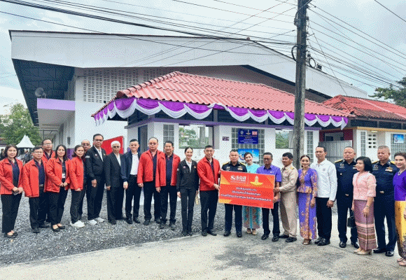 ธอส. ร่วมกับกองทัพอากาศและพันธมิตร ยกระดับคุณภาพสถานศึกษา ส่งมอบโครงการปรับปรุงห้องน้ำ ณ โรงเรียนทุ่งสง จ.นครศรีธรรมราช