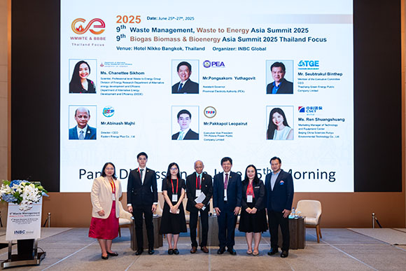 TGE ร่วมสัมมนา ‘9th Waste Management & Waste to Energy Asia Summit 2025 Thailand Focus, (Co-organized with 9th Biogas Biomass & Bioenergy Asia Summit 2025)’