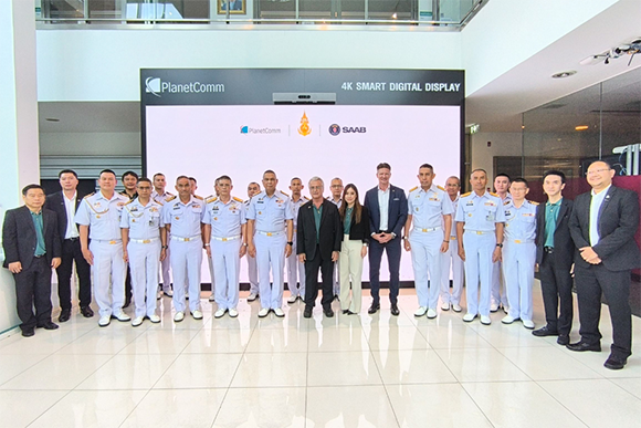 PLANET ต้อนรับคณะกองทัพเรือ เสริมทัพด้านเทคโนโลยีดิจิทัลป้องกันประเทศ
