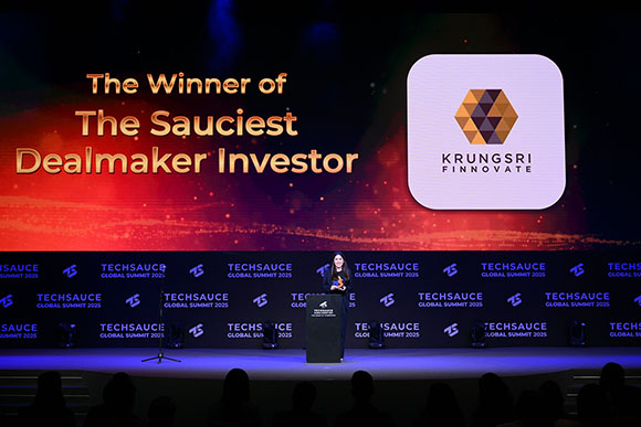 ‘Krungsri Finnovate’ คว้ารางวัล ‘The Sauciest Dealmaker Investor’ ตอกย้ำบทบาทผู้นำด้านการลงทุนแห่งอนาคต