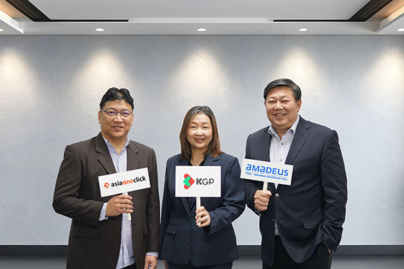 KGP ผนึกกำลัง Asia One Click และ Amadeus Thailand เปิดตัวแพลตฟอร์ม FareOK ยกระดับตัวแทนจำหน่ายตั๋วเครื่องบินสู่โลกดิจิทัล พร้อมระบบชำระเงินออนไลน์ที่ปลอดภัยและครบวงจร