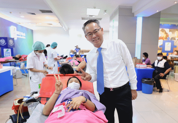 SME D Bank จับมือ สภากาชาดไทย เปิดรับบริจาคโลหิต ถวายเป็นพระราชกุศลแด่สมเด็จพระบรมราชชนนีพันปีหลวง