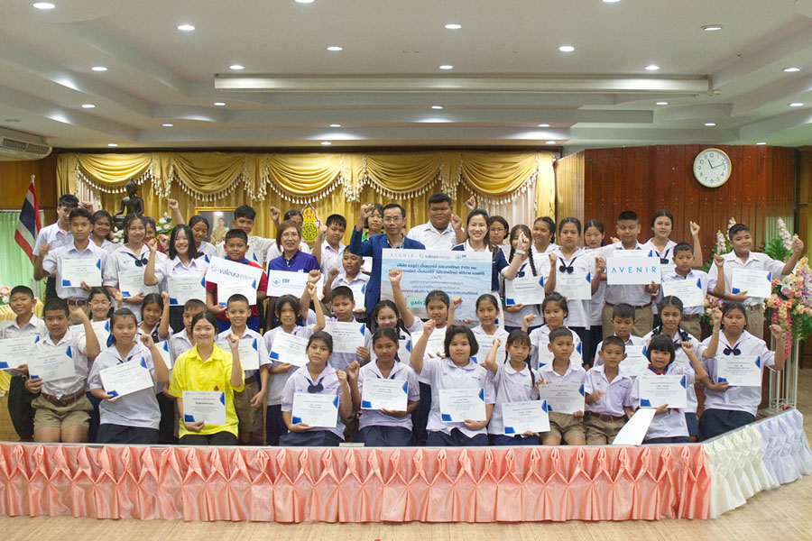 แวลูร่า เอ็นเนอร์ยี่ (ประเทศไทย) มอบทุน ‘โครงการทุนบูรณาการเพื่อเด็ก โรงเรียน และชุมชน’ ประจวบคีรีขันธ์ปีที่ 10