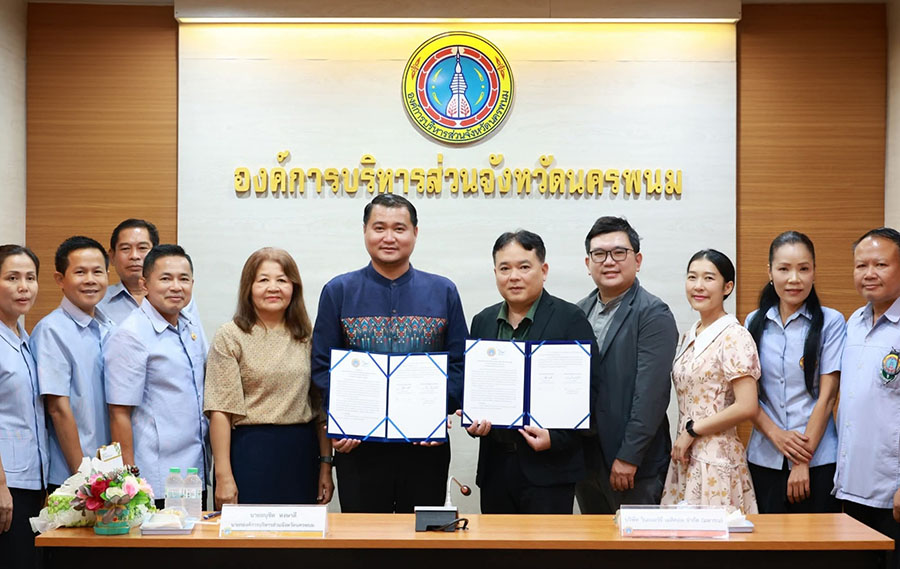 WINMED ลงนามตรวจคัดกรองมะเร็งปากมดลูกสตรีกับ อบจ.นครพนม