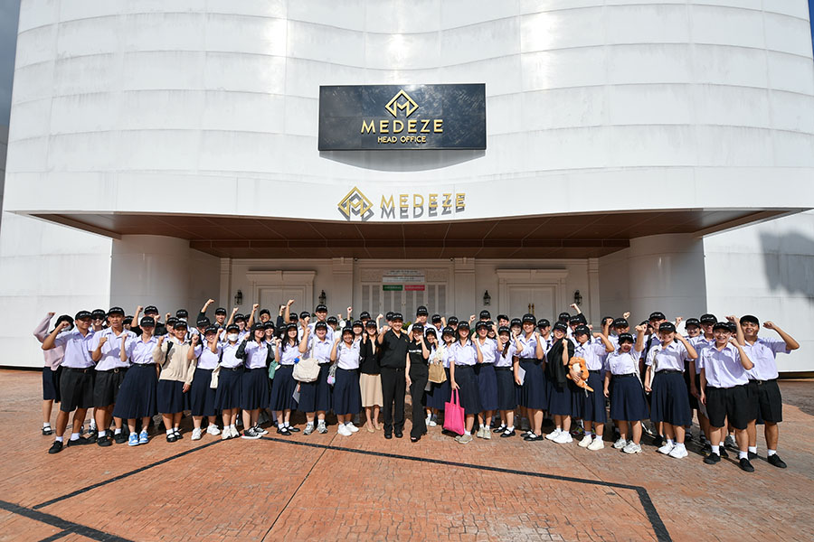 ‘MEDEZE’ เปิดบ้านต้อนรับนักเรียนโครงการ วมว. มธ.–สกร. สร้างแรงบันดาลใจสู่วิทยาศาสตร์การแพทย์ขั้นสูง