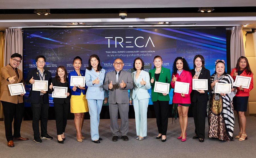 สมาคม TRECA จัดพิธีมอบเข็ม CRS DESIGNATION สำหรับผู้ผ่านการอบรมหลักสูตร CRS รุ่นที่ 1