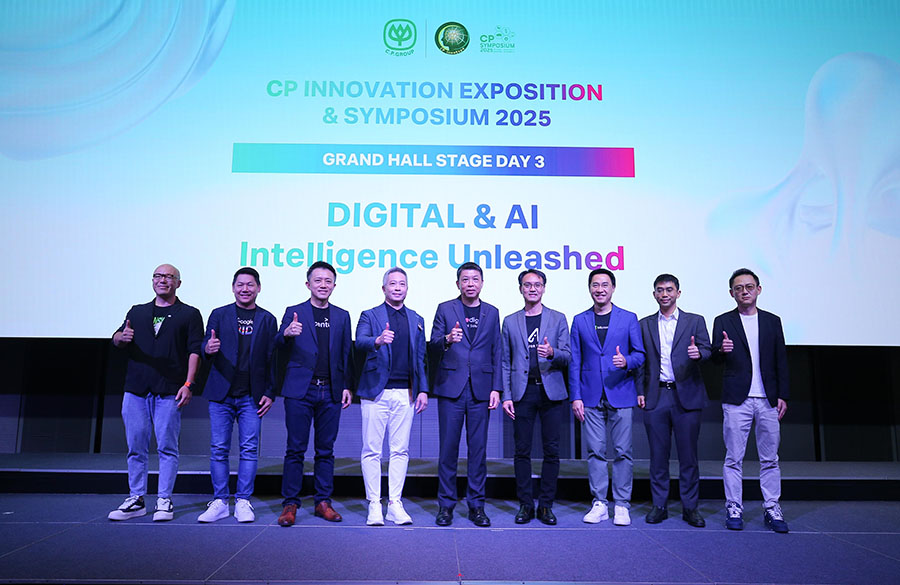 ทรู คอร์ปอเรชั่น ระดมบิ๊กเทคโลก ชี้อนาคต AI ไทย ในงาน CP Innovation Expo 2025