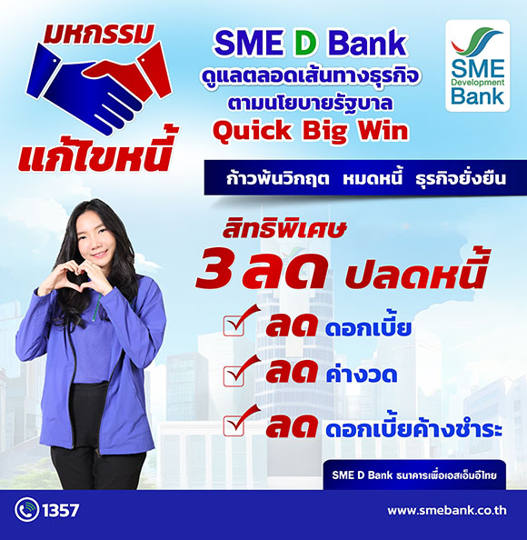 10299 SMEDB 3ลดปลดหนี้