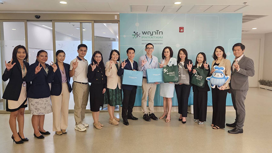 OCEAN LIFE ไทยสมุทร เข้าเยี่ยมโรงพยาบาลพญาไท พหลโยธิน สานต่อความร่วมมือยกระดับมาตรฐานบริการลูกค้า