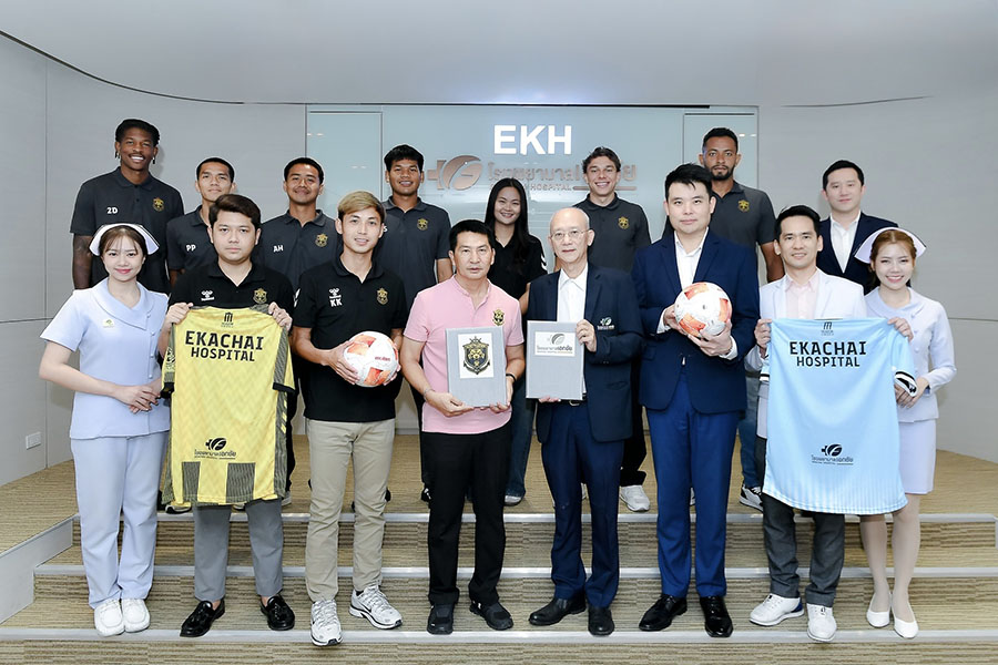 EKH จับมือ ‘สมุทรสาคร ซิตี้’ หนุนบริการแพทย์ดูแลนักเตะไทยลีก 3 ฤดูกาล 68/69