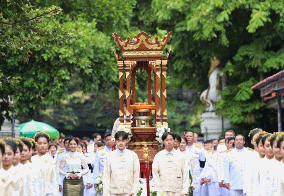 ธ.ก.ส. จัดพิธีถวายผ้าพระกฐินพระราชทาน ประจำปี 2568 ณ วัดสวนดอก จังหวัดเชียงใหม่