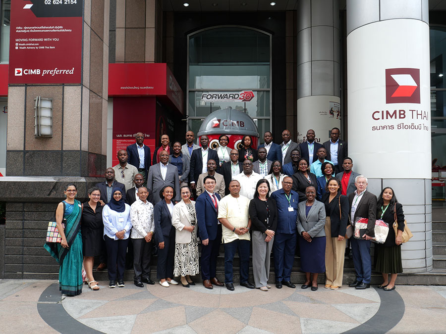 CRDB Bank จากแทนซาเนีย เยือน CIMB THAI เพื่อศึกษาความยั่งยืน มิติการเงิน การพัฒนาศักยภาพ และการค้าระหว่างภูมิภาคแอฟริกาและอาเซียน