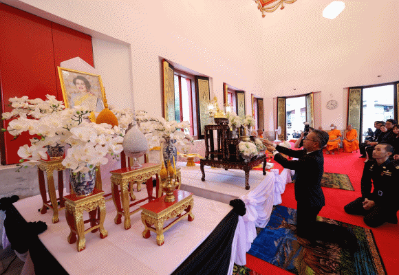 SME D Bank ร่วมเป็นเจ้าภาพประกอบพิธีบำเพ็ญกุศล สมเด็จพระนางเจ้าสิริกิติ์ พระบรมราชินีนาถ พระบรมราชชนนีพันปีหลวง ณ วัดไผ่ตัน