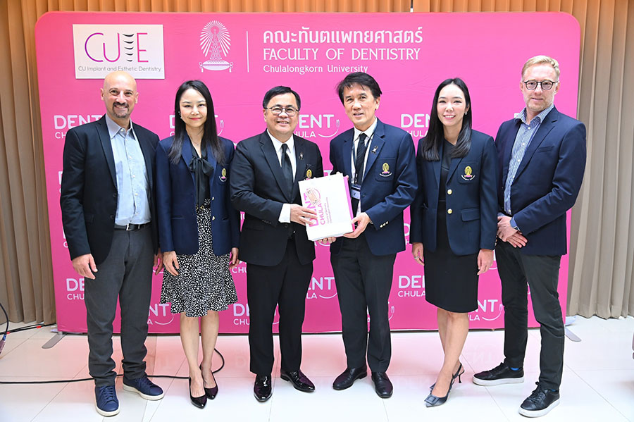 จุฬาฯ เปิดตัวหลักสูตรทันตกรรมรากเทียมและทันตกรรมบูรณะเพื่อความสวยงาม พร้อมเปิดศูนย์การศึกษาและวิจัยด้านทันตกรรมรากเทียมฯ ที่ทันสมัยแห่งแรกของไทย