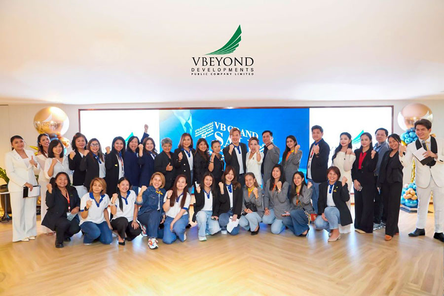 ปิดดีลใหญ่ส่งท้ายปี ‘วีบียอนด์’ จัดงาน VB GRAND SALE มหกรรมอสังหาฯ ราคาส่ง รวมเอเจ้นท์ชั้นนำระดับประเทศ ปิดยอดจองสินค้าในงานกว่า 90%