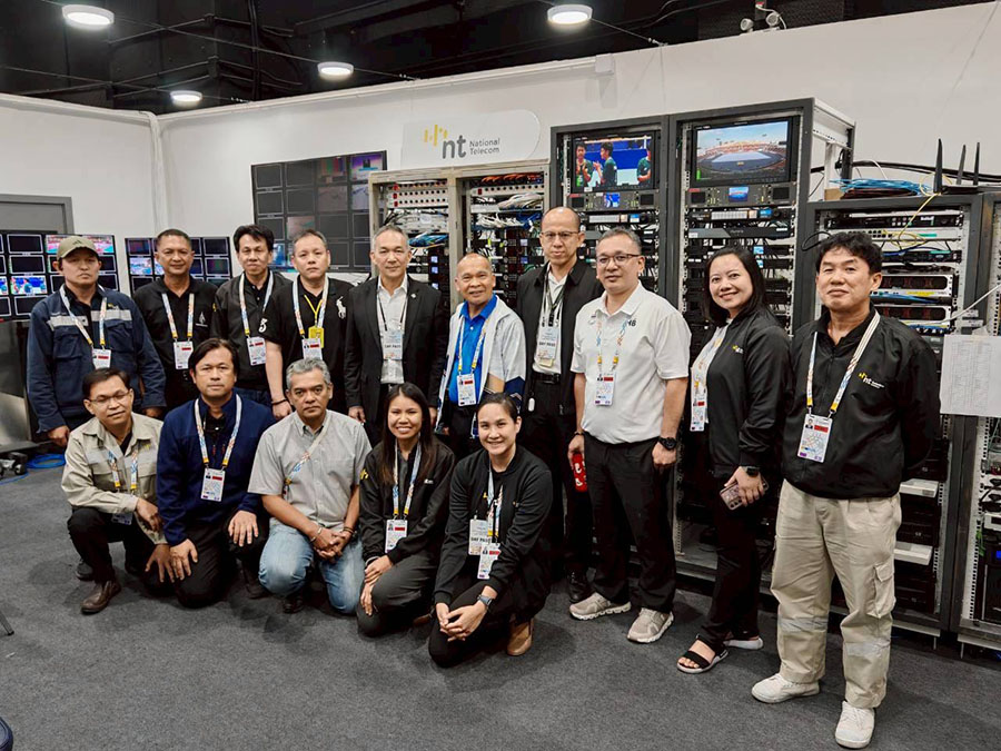 NT พร้อมให้บริการถ่ายทอดสดซีเกมส์ครั้งที่ 33 เชื่อมโยงในและต่างประเทศ ส่งความประทับใจตลอดการแข่งขัน